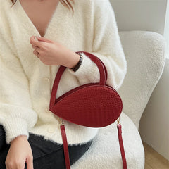 Small PU Leather Crossbody Bag for Women Totes Shoulder Bag Lady Clutch Purses