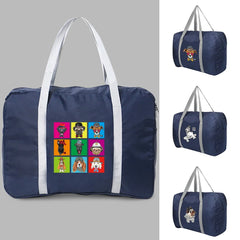 Dog Print Foldable Zipper Toiletries Organizer Bag