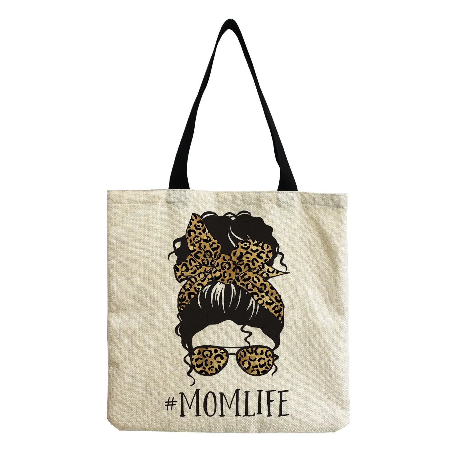 Cartoon Girl Print Foldable High Capacity Shoulder Bag