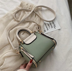 High Women Leather Bag Single Piece