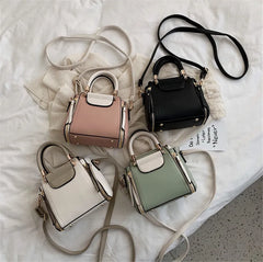 High Women Leather Bag Single Piece