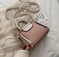 High Women Leather Bag Single Piece