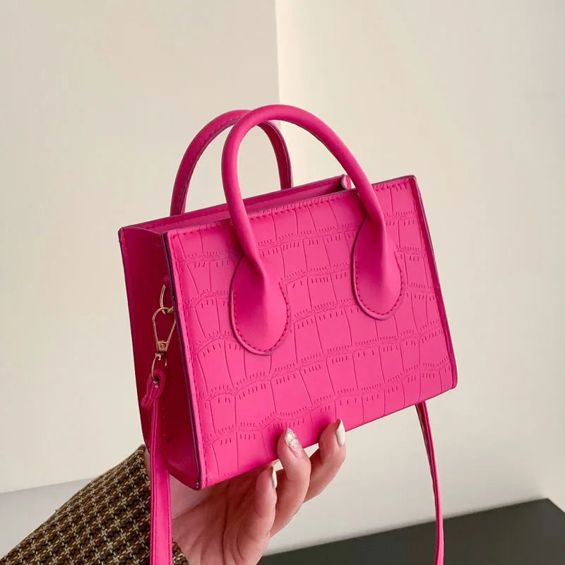 Leather Small Size Clutches Crossbody Shoulder Bag