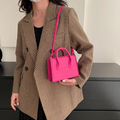 Leather Small Size Clutches Crossbody Shoulder Bag