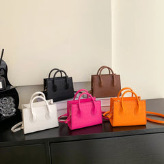 Leather Small Size Clutches Crossbody Shoulder Bag