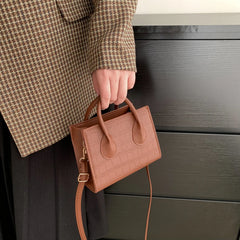 Leather Small Size Clutches Crossbody Shoulder Bag