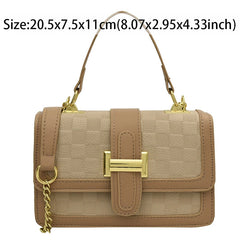 Women PU Leather Crossbody Bag INS Style Shoulder Bag Messenger Tote Bags