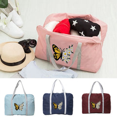 Women Travel Bag Camping Luggage Folding Zipper Carry on Bags