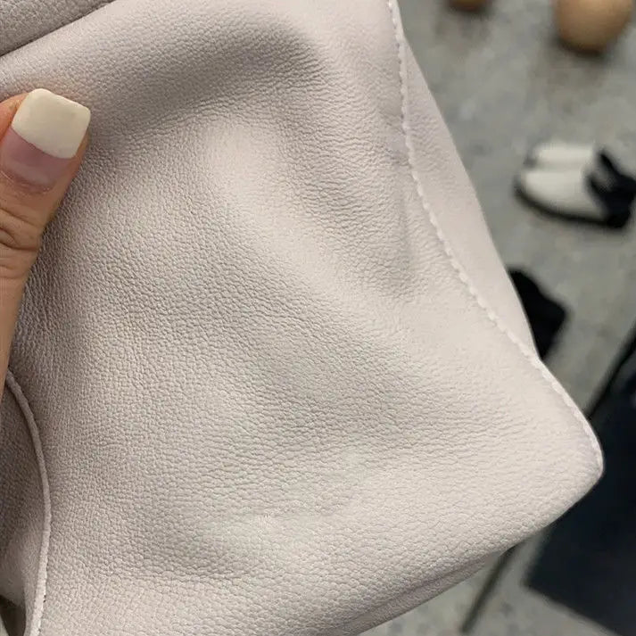 Mini French Square Bag Soft Leather Female Bag