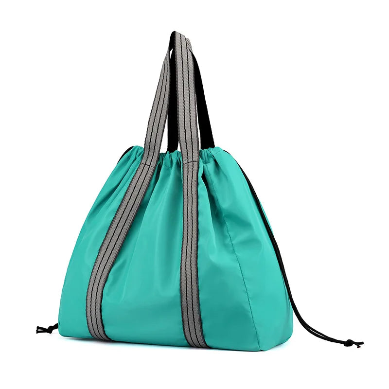 Nylon Yoga Mat Bag Gym Fitness Backpack Shoulder Drawstring Gymtas
