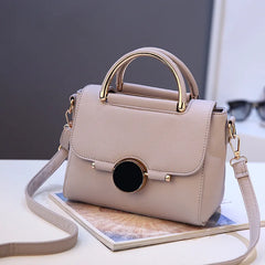 Women's PU Leather Shoulder Crossbody Bag Casual Tote Bolsa