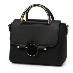 Women's PU Leather Shoulder Crossbody Bag Casual Tote Bolsa