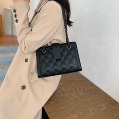 Chain Women's Handbag Small PU Leather Shoulder Bag