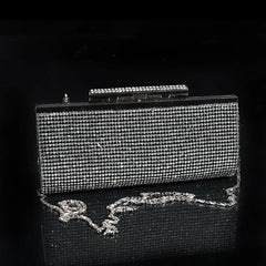 Glass Drilling Banquet Bag Unisex Evening Bags Direct Selling Minaudiere Handbag