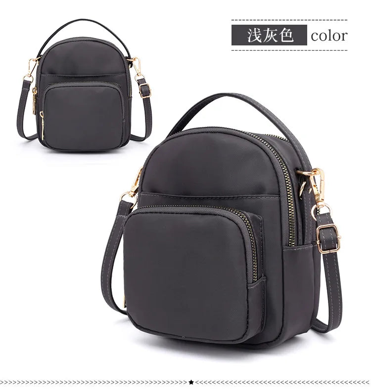 Harajuku Crossbody Bag Waterproof Cloth Messenger Mini Canvas Mother Bag