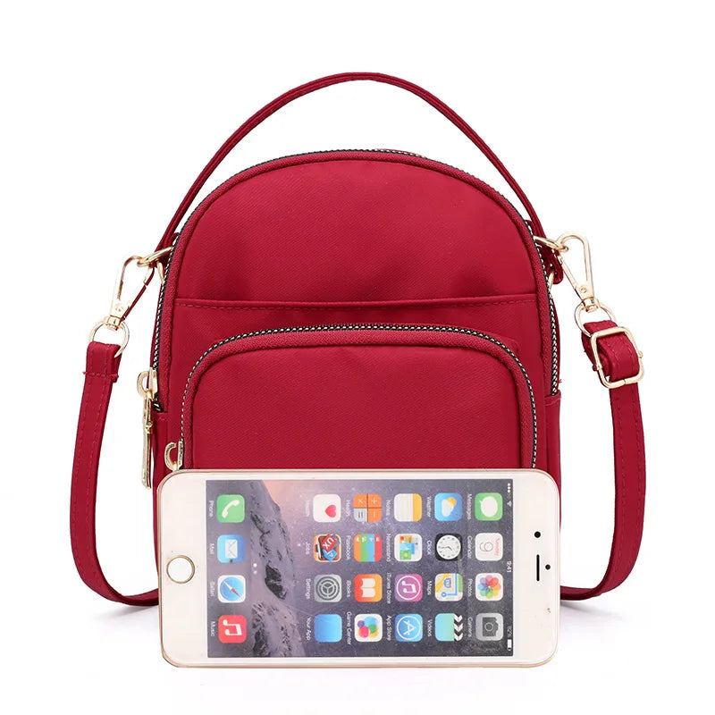 Harajuku Crossbody Bag Waterproof Cloth Messenger Mini Canvas Mother Bag