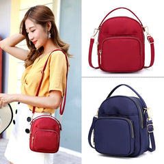 Harajuku Crossbody Bag Waterproof Cloth Messenger Mini Canvas Mother Bag