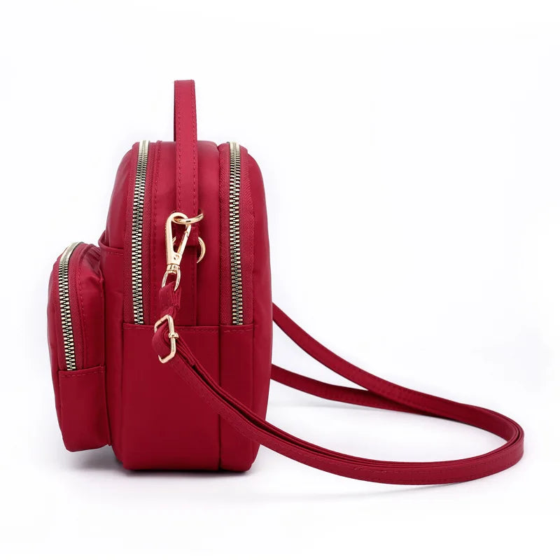 Harajuku Crossbody Bag Waterproof Cloth Messenger Mini Canvas Mother Bag