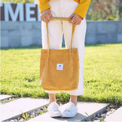 Vintage Canvas Shoulder Bags with Big Capacity Bucket