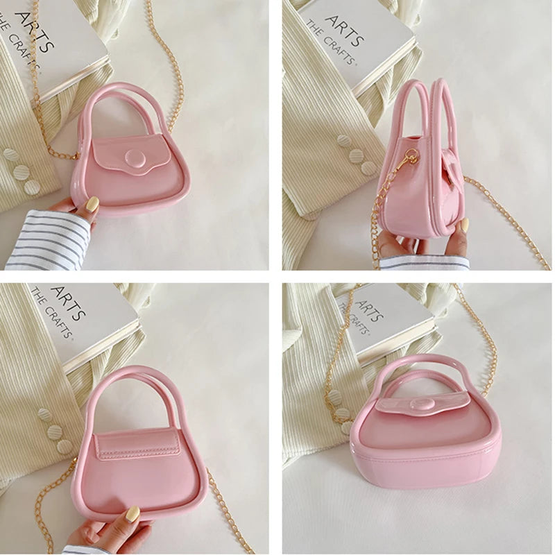 Mini Crossbody Bags Women Chains Shoulder Bag Purses Ladies Candy Colors