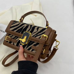 PU Crossbody Bag Women's Shoulder Bag Square Messenger Bag