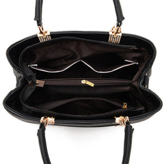 Imitation Brands PU Leather Tote Bags High-capacity Shopper Travel Purses