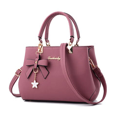 Imitation Brands PU Leather Tote Bags High-capacity Shopper Travel Purses