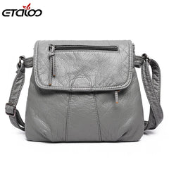Women's PU Leather Handbags Top-handle Shoulder Bag