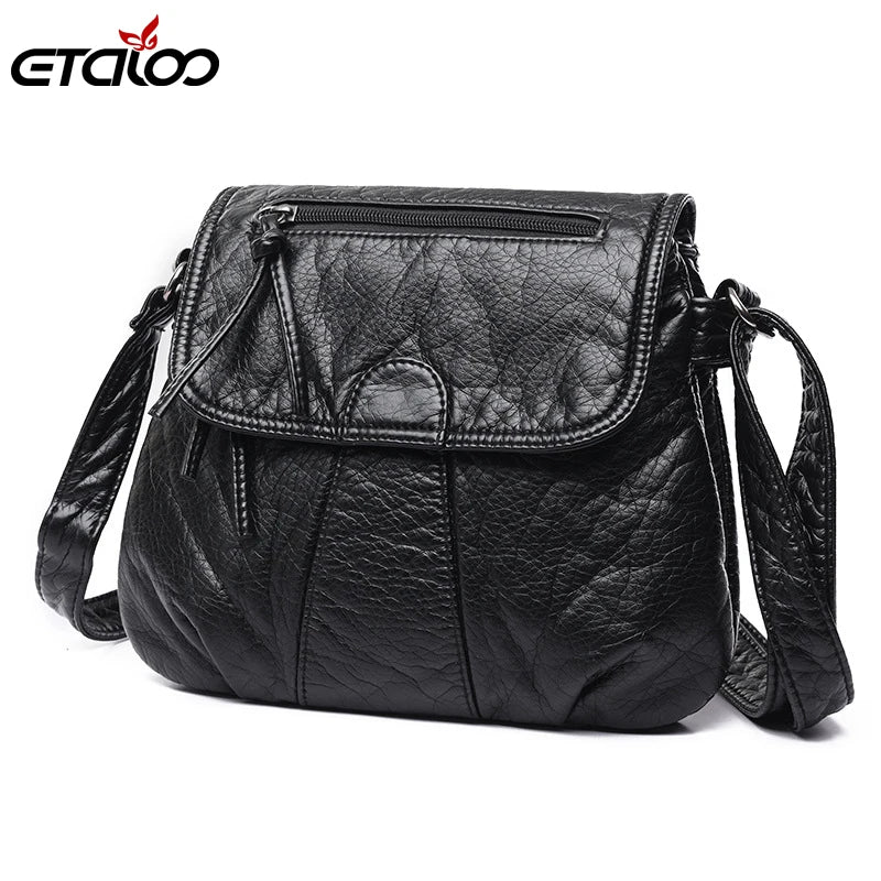 Women's PU Leather Handbags Top-handle Shoulder Bag