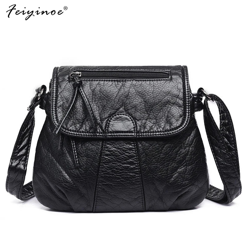 Women's PU Leather Handbags Top-handle Shoulder Bag