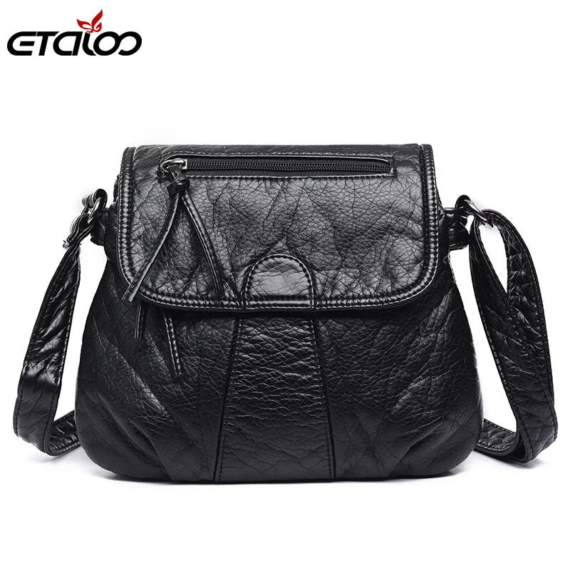 Women's PU Leather Handbags Top-handle Shoulder Bag