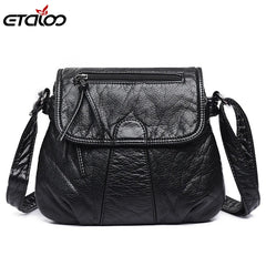 Women's PU Leather Handbags Top-handle Shoulder Bag