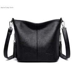 Casual Shoulder Bag Tote Bag Soft Leather Hand Crossbody Bags for Women