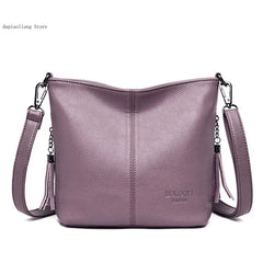 Casual Shoulder Bag Tote Bag Soft Leather Hand Crossbody Bags for Women