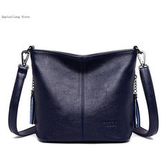 Casual Shoulder Bag Tote Bag Soft Leather Hand Crossbody Bags for Women
