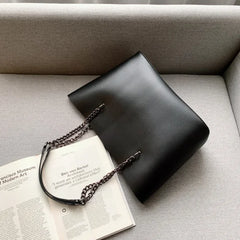 Office Women PU Leather Shoulder Bag High Capacity Female Large Bag