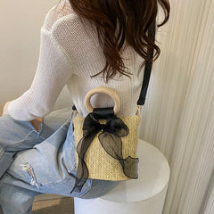 Casual Woven Western Style Bag Tote for Women