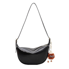 Vintage Soft Leather Shoulder Bag Female Lady Casual Travel Hobos Bag