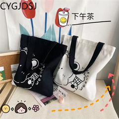 Canvas Tote Bags for Women Shoulder Bag Side Bags for Ladies Handbags