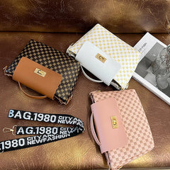 Handheld Camera Bag Lights Handbag Cross-border Women's Mobile Messenger Bag