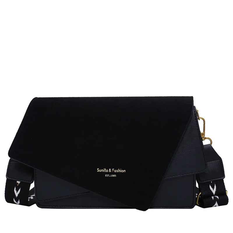 Frosted Shoulder Bag Women's Small Square Bag