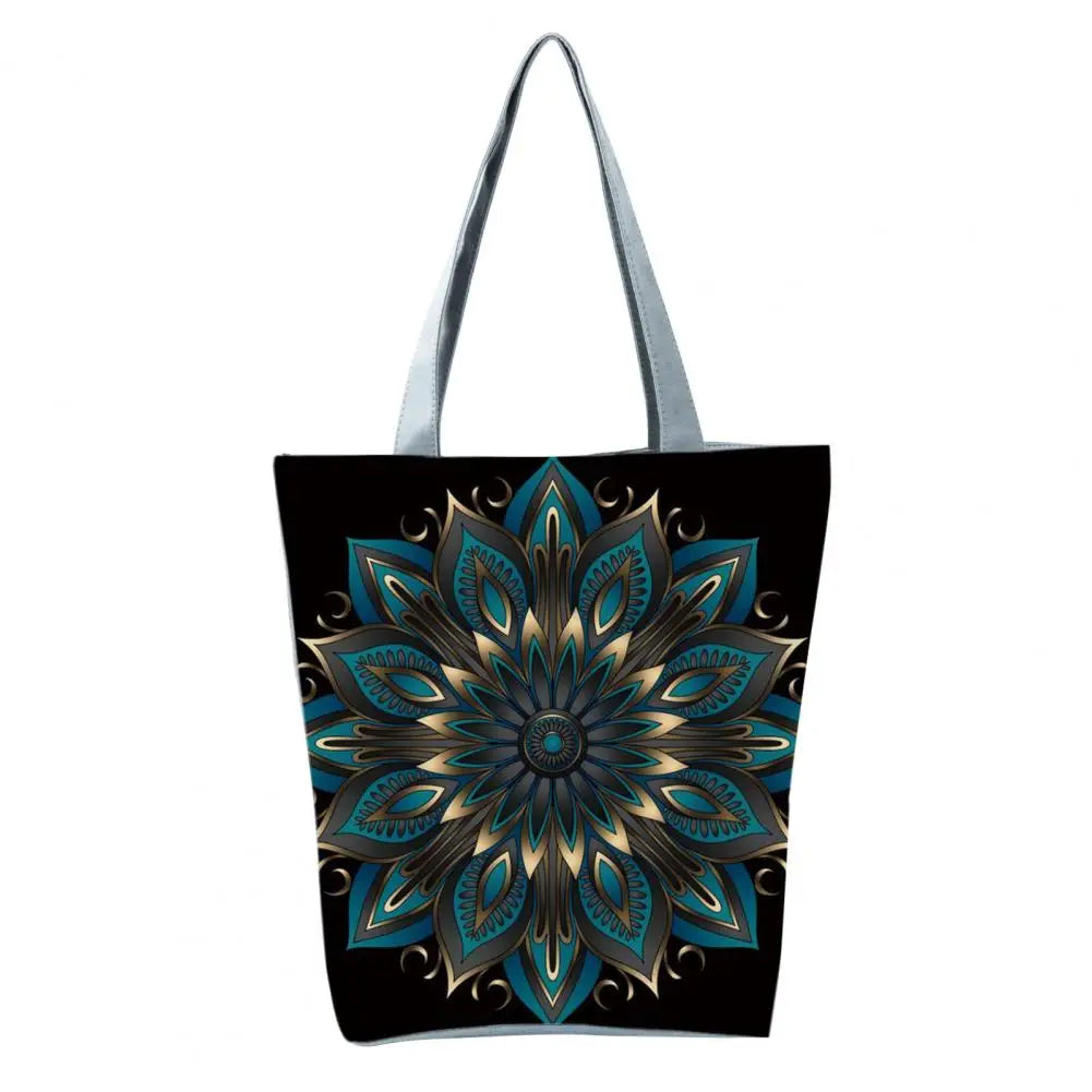 Bohemia Ethnic Print Large Capacity Shoulder Bag
