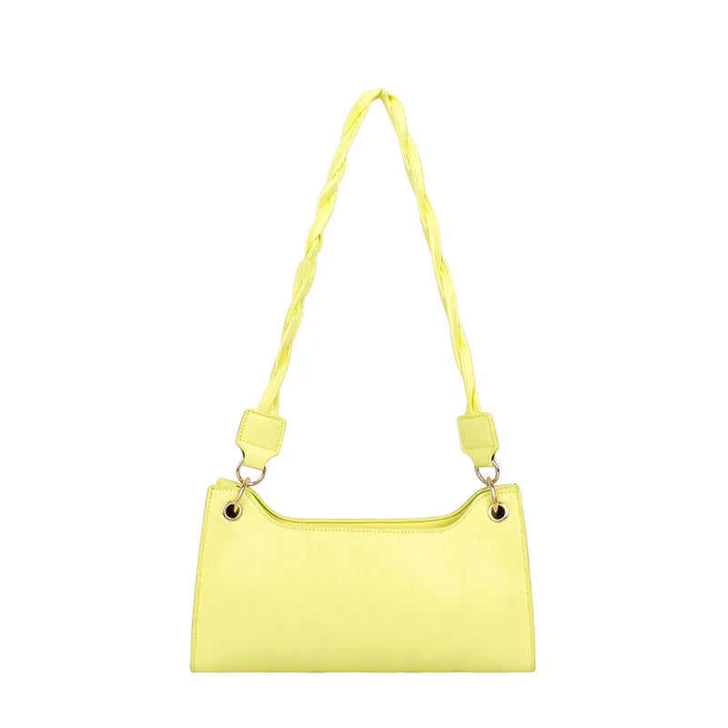 Women Handbag PU Leather Shoulder Totes Underarm Top Handle Bag