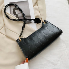 Women Handbag PU Leather Shoulder Totes Underarm Top Handle Bag