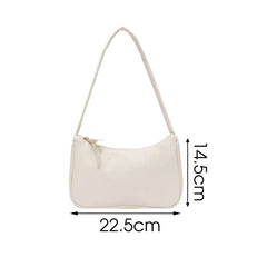 Women Retro PU Leather Top Handle Bag