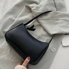 Women Retro PU Leather Top Handle Bag