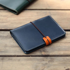 Retro Leather Passport Cover Men Women Minimalist Travel Wallet