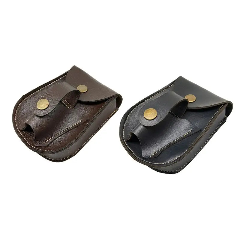 Leather 2 In 1 Slingshot Catapult Steel Balls Bag Pouch Holder