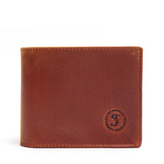 Vintage Crazy Horse Leather Wallet Men Purse Clutch Bag