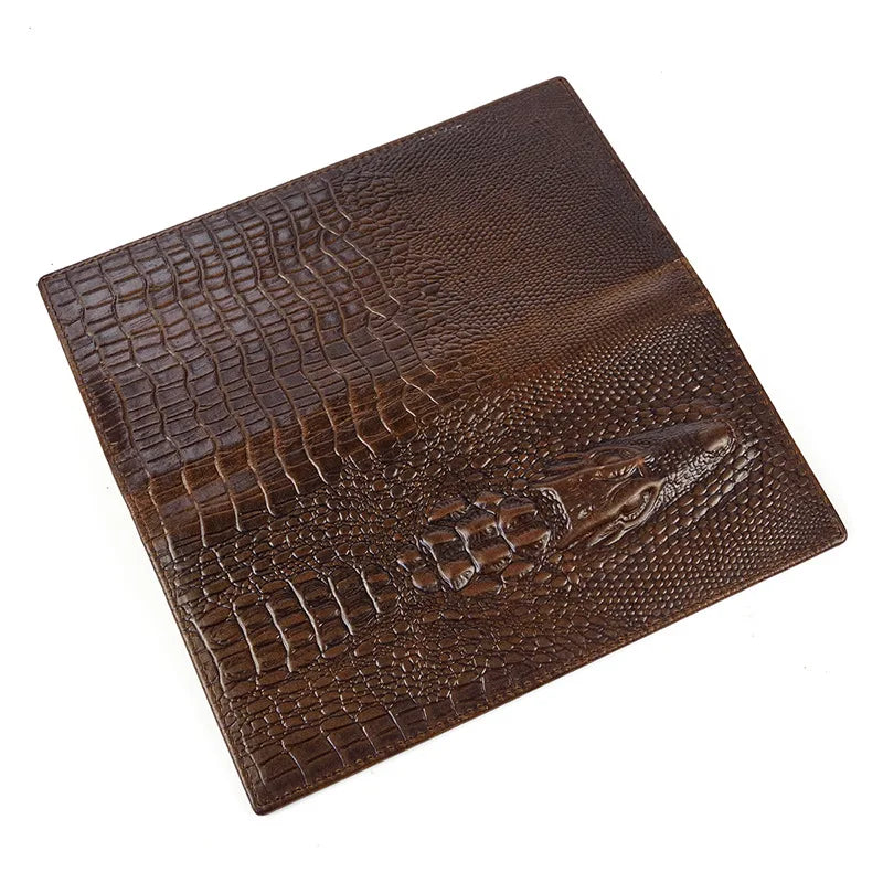 Vintage Leather Wallets Men Real Leather Short Wallet Men Women Card Holder